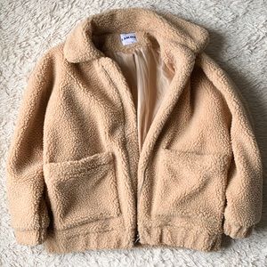I AM GIA CARAMEL PIXIE COAT